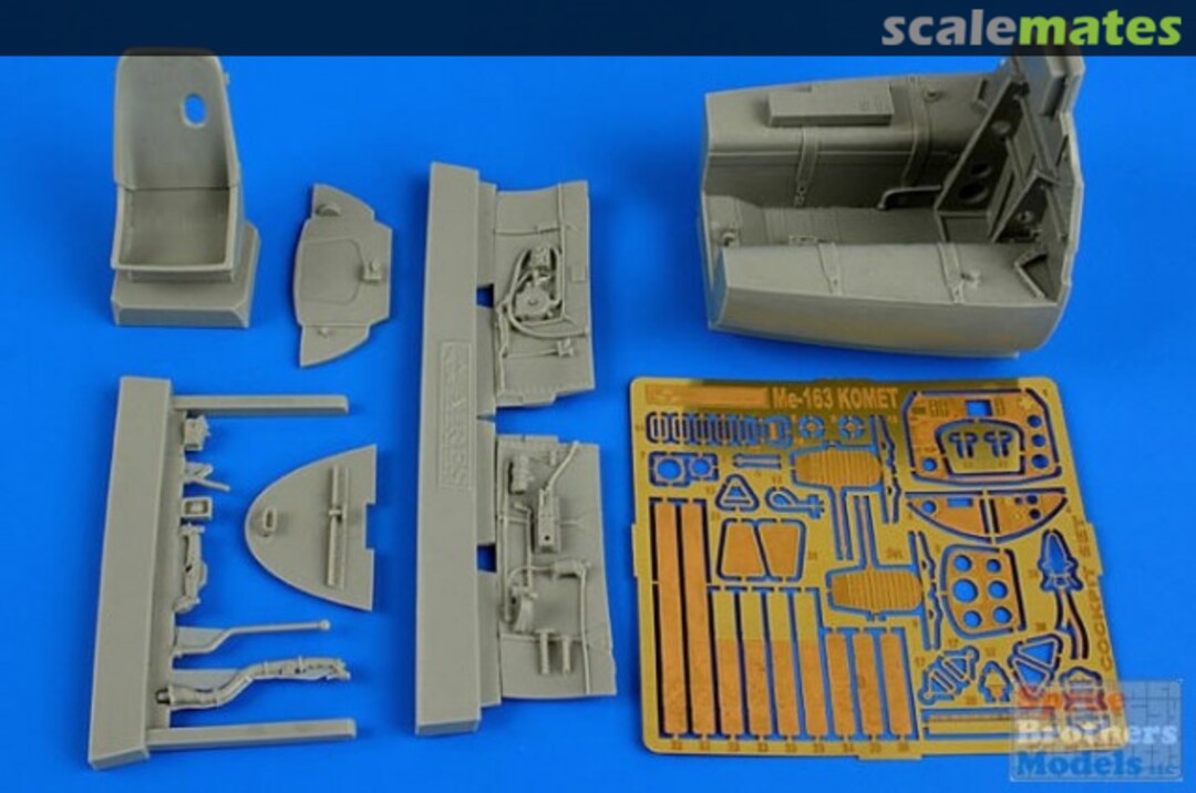 Boxart Messerschmitt Me 163B Komet - Cockpit Set 2198 Aires