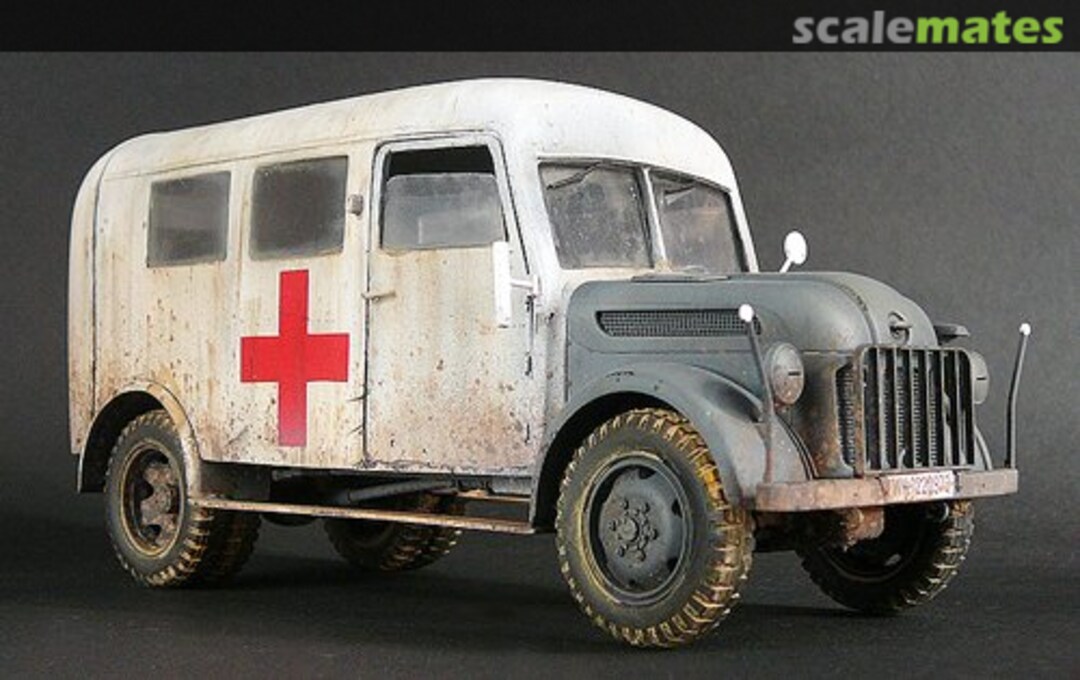 Boxart Steyr Type 1500A Ambulance / Personell Carrier Omnibus LW 35026 Leadwarrior