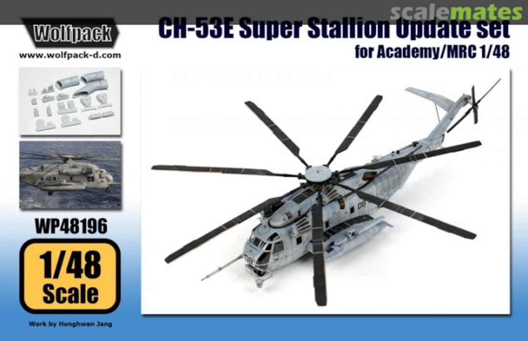 Boxart CH-53E Super Stallion Update Set WP48196 Wolfpack