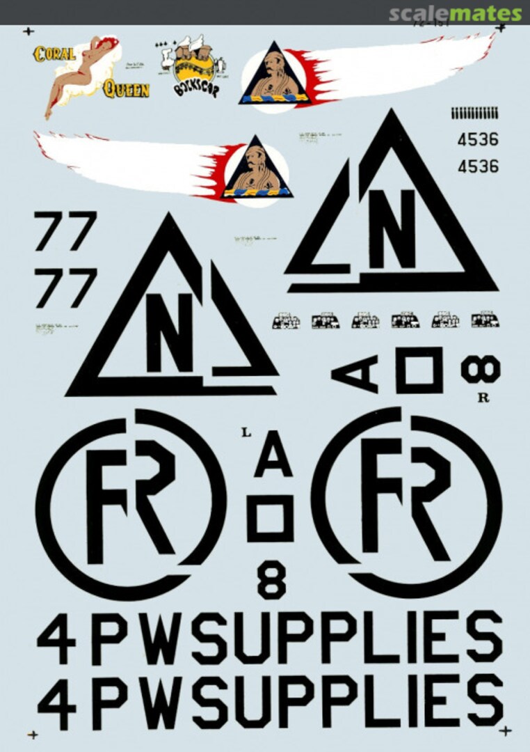 Boxart B-29 Superfortresses 72-0151 Microscale