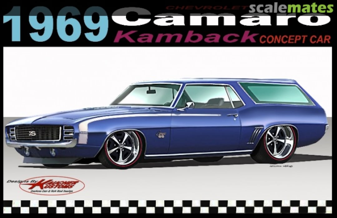 Boxart 1969 Chevrolet Camaro Kamback Concept Car  Kaucher Kustoms