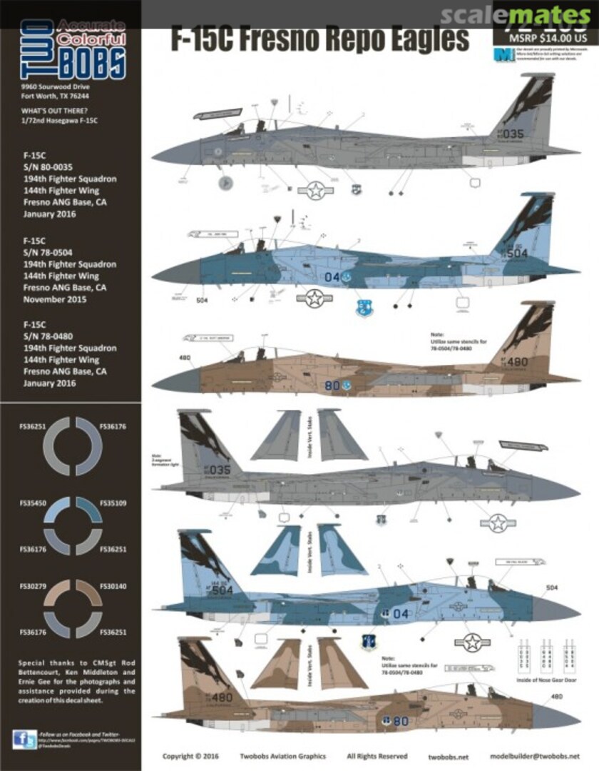 Boxart F-15C Fresno Repo Eagles 72-103 TwoBobs Aviation Graphics