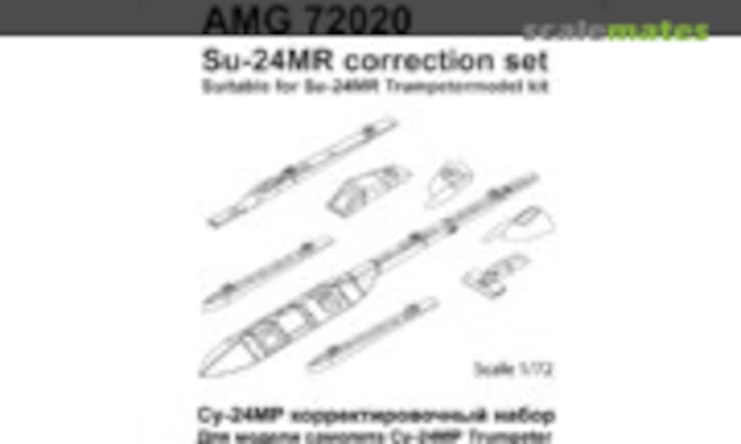 1:72 Su-24MR correction set (Advanced Modeling AMG 72020)