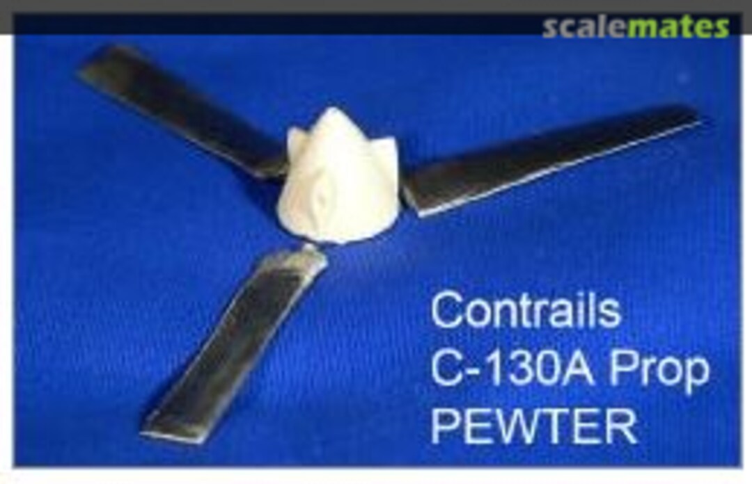 Boxart C-130A Aero Products Three Blade Propeller (pewter) CM72-C130A-PP Contrails Models