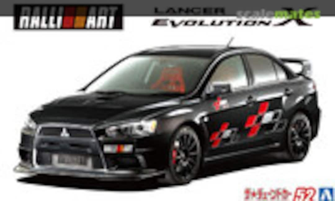 1:24 RALLIART CZ4A Lancer Evolution X '07 (Aoshima 059876)