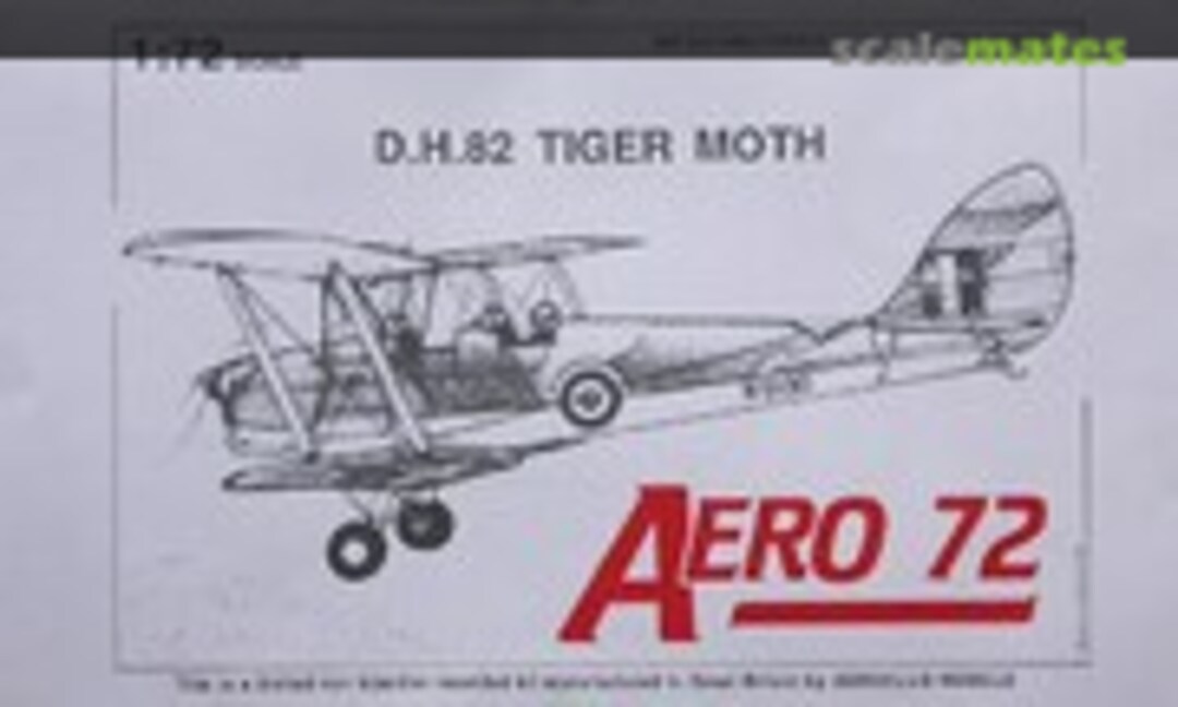 1:72 D.H. 82 Tiger Moth (Aeroclub K001)