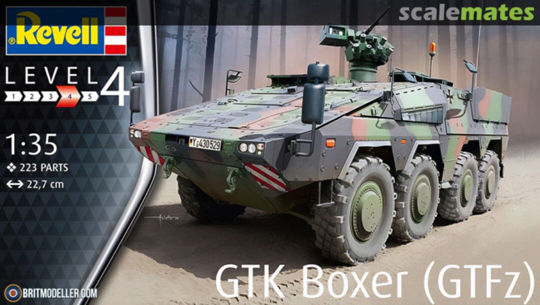 Boxart GTK Boxer GTFz 03343 Revell