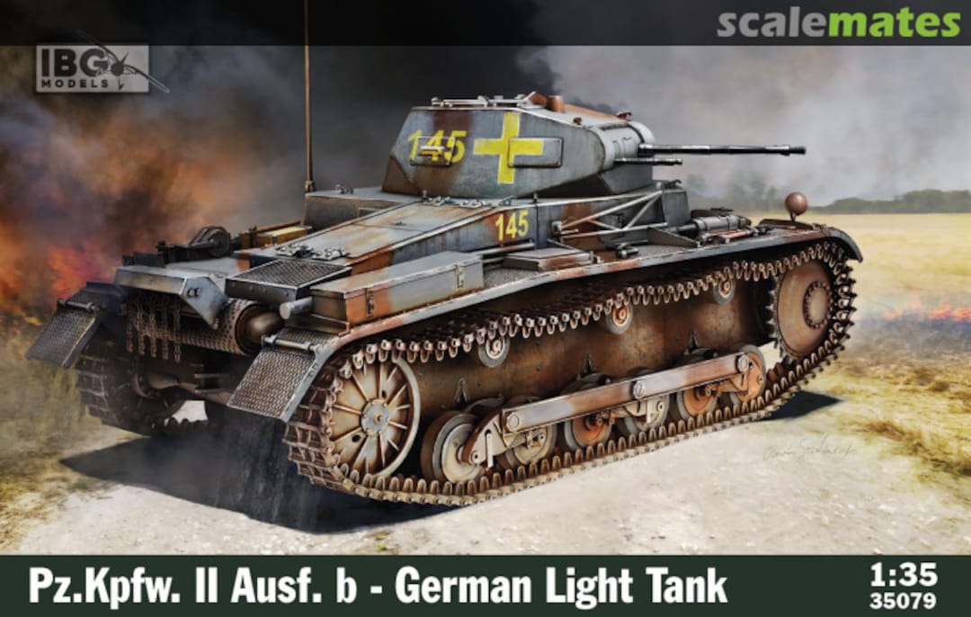 Boxart Pz.Kpfw. II Ausf. b 35079 IBG Models