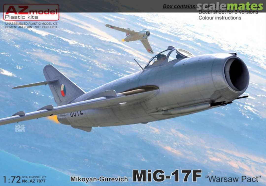 Boxart Mikoyan MiG-17F "Warsaw Pact" AZ7877 AZmodel