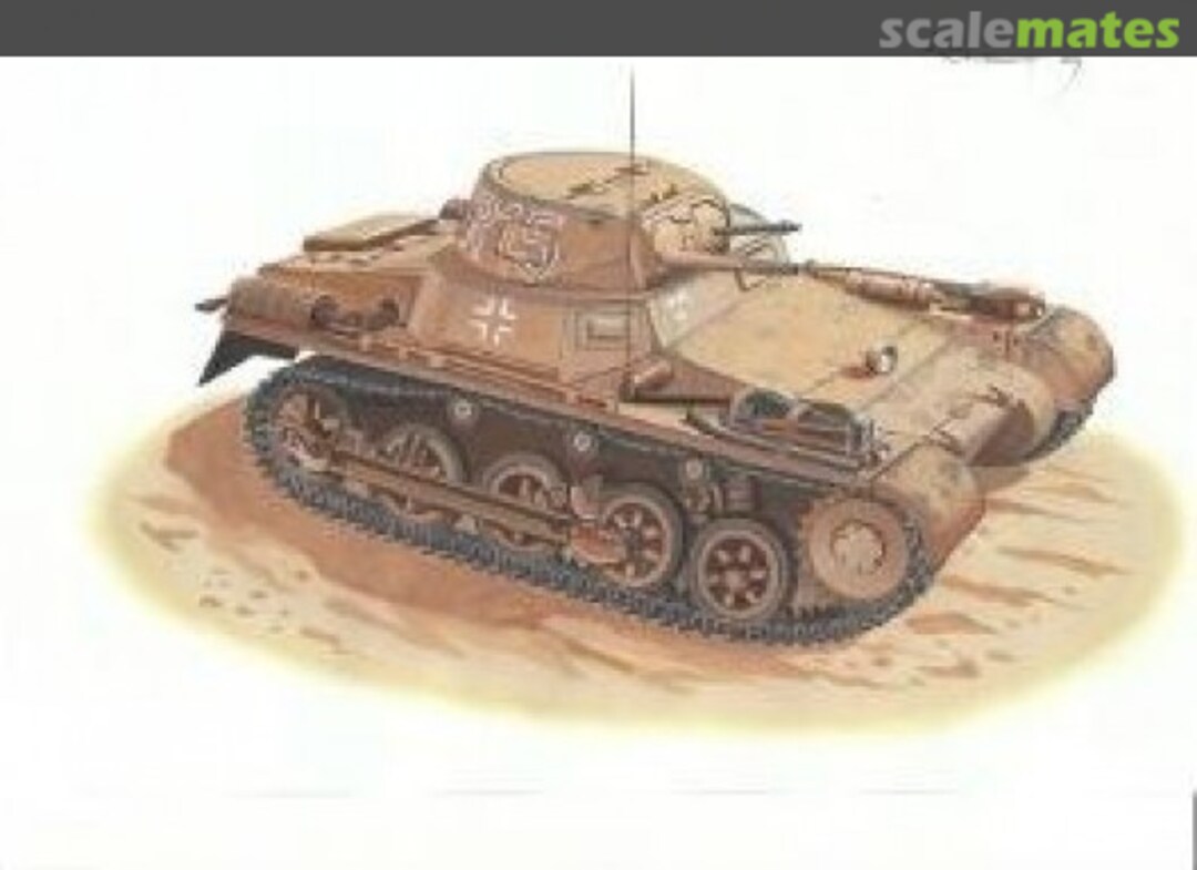 Boxart Flammpanzer PzKpfw I Ausf. A 72SE11 Attack Hobby Kits