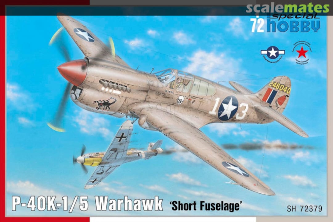 Boxart P-40K-1/5 Warhawk SH72379 Special Hobby