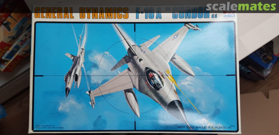 Boxart General Dynamics F-16A "Condor" 4010 ESCI