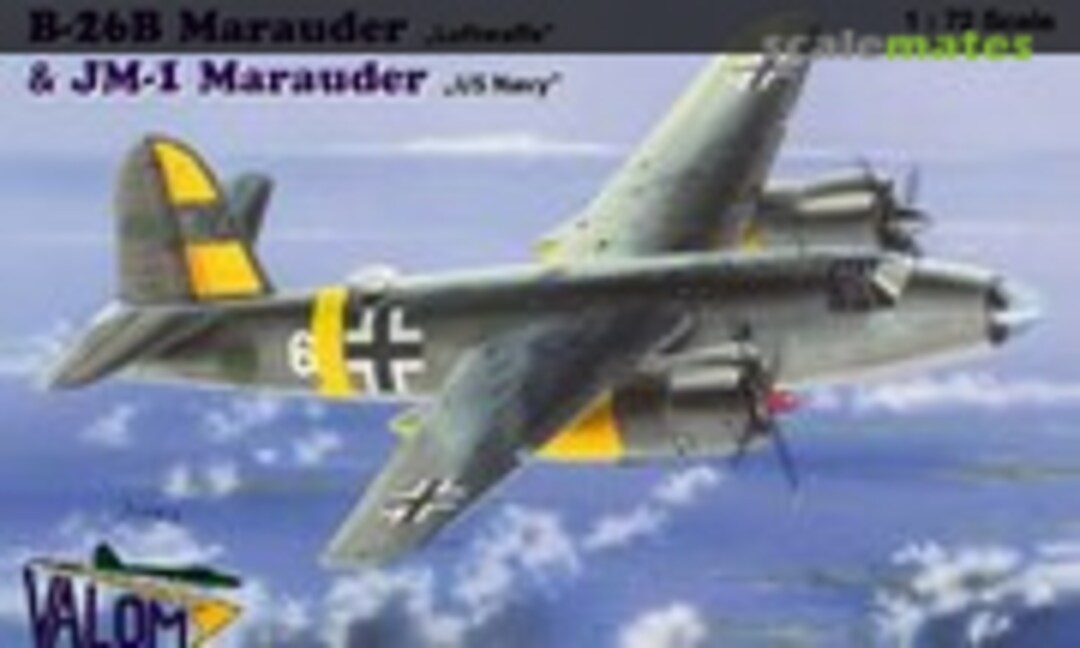 1:72 B-26B Marauder &quot;Luftwaffe&quot; &amp; JM-1 Marauder &quot;US Navy&quot; (Valom 72050)