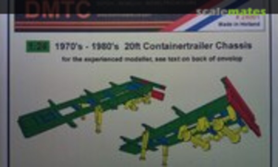 1:24 1970's-1980's 20ft containertrailer Chassis (DMTC 24001)