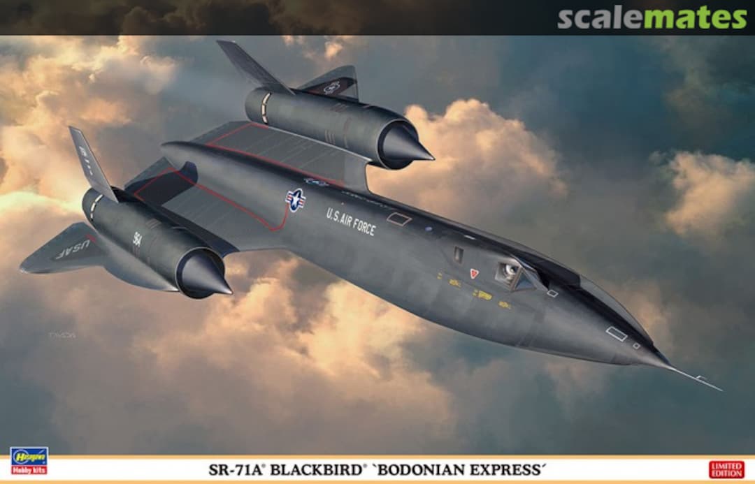 Boxart SR-71A Blackbird `Bodonian Express´ 02217 Hasegawa