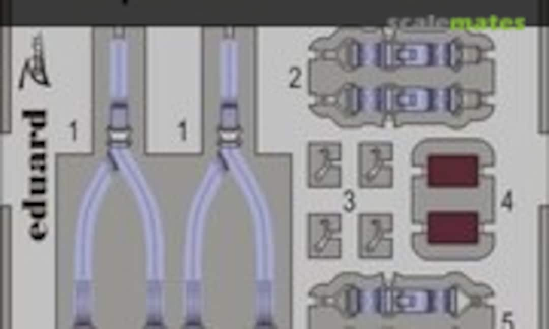 1:48 SH-2G Super Seasprite - Seatbelts STEEL (Eduard FE837)