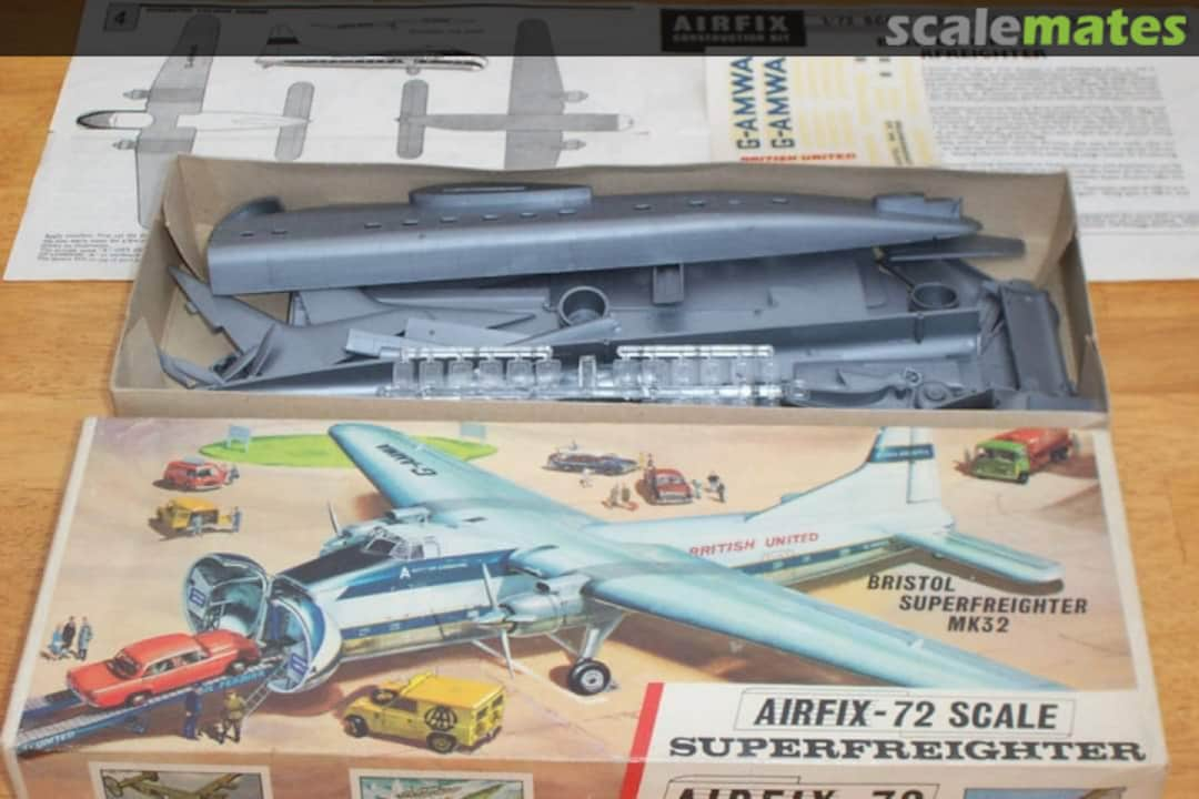 Contents Bristol Superfreighter MK32 582 Airfix