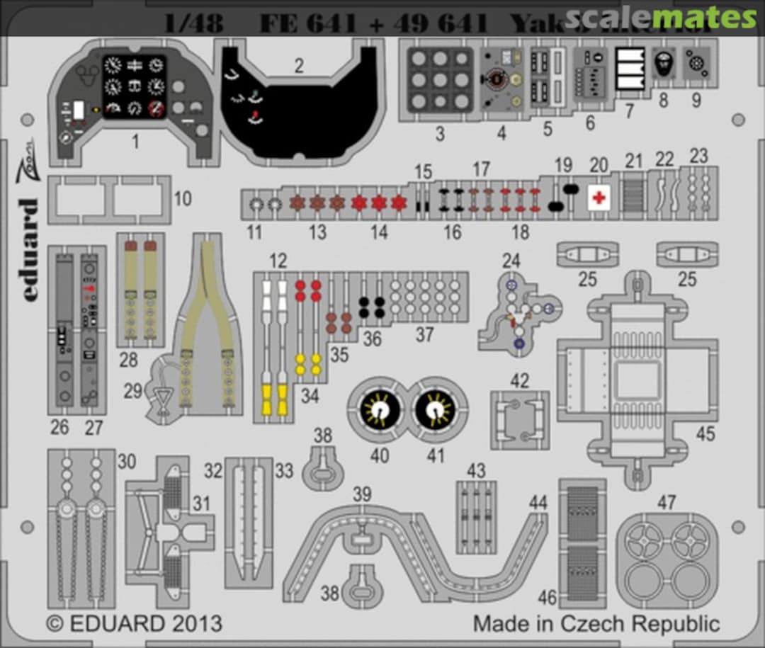 Boxart Yak-3 S. A. 49641 Eduard