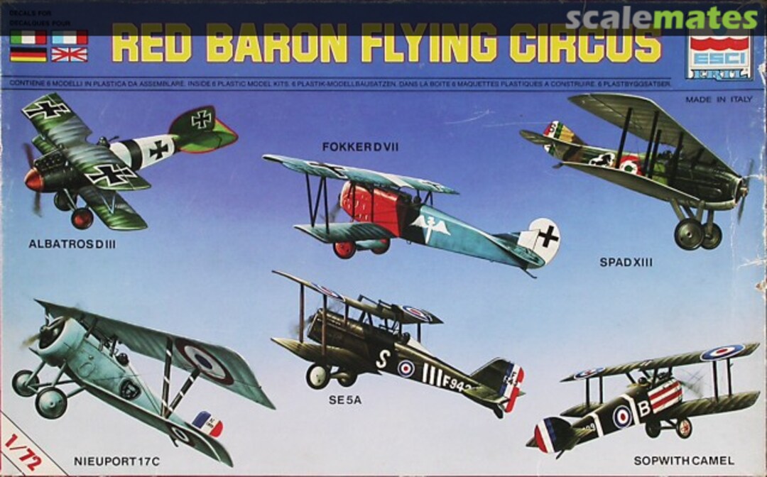 Boxart Red Baron Flying Circus 9025 ESCI/ERTL