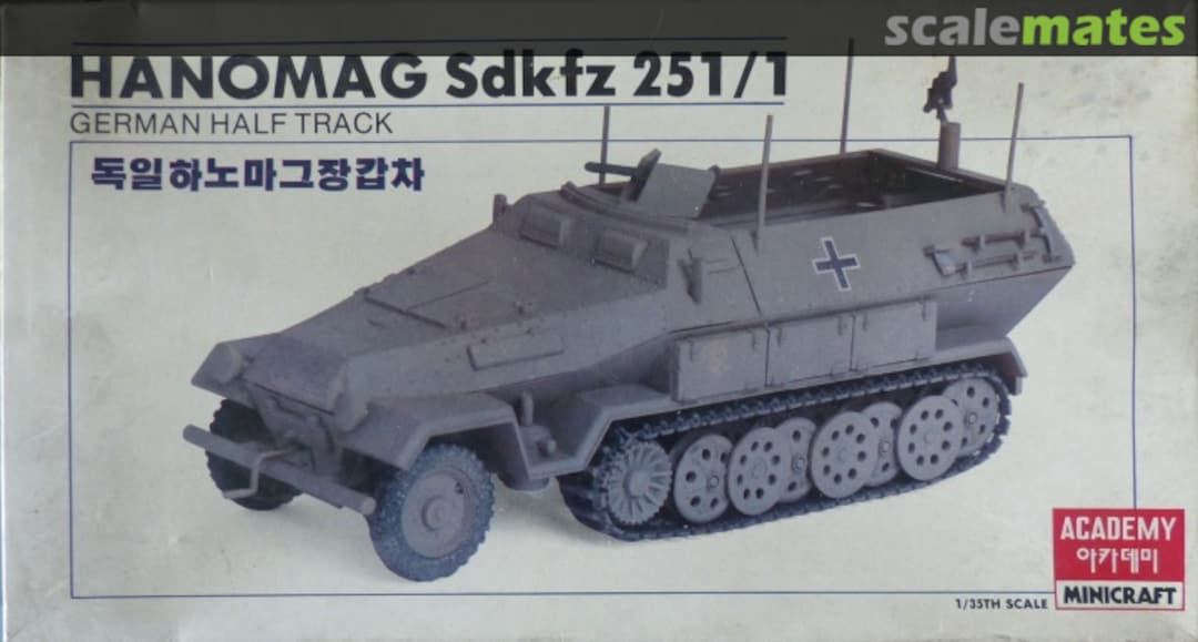 Boxart HANOMAG Sdfkz 251/1 TA-019 Academy/Minicraft