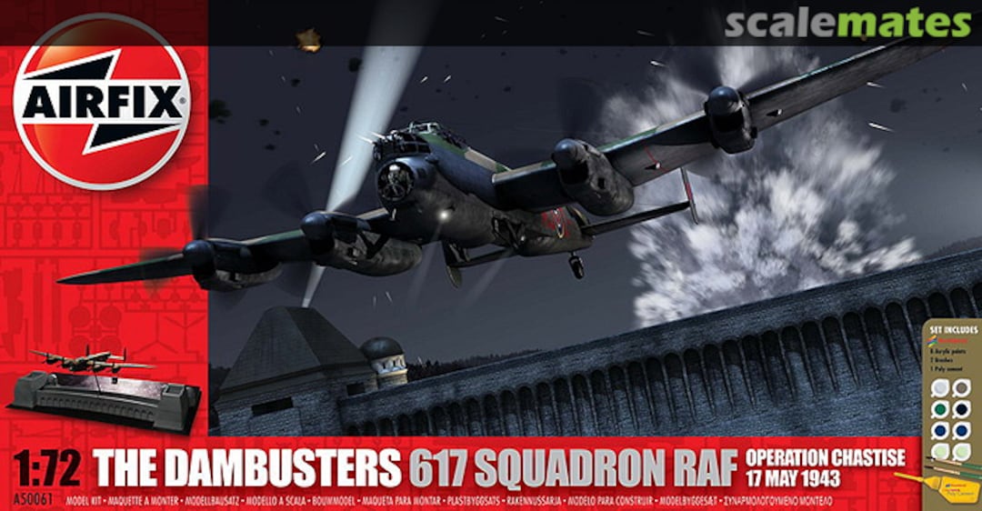 Boxart The Dambusters 617 Squadron RAF A50061 Airfix