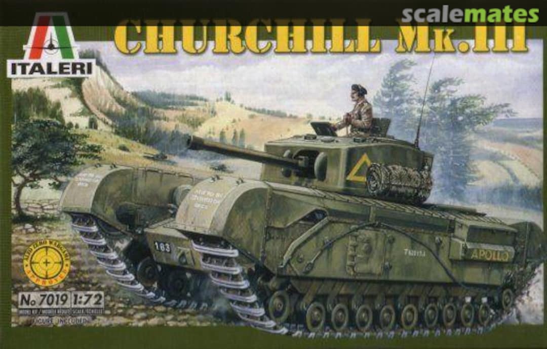 Boxart Churchill Mk.III 7019 Italeri