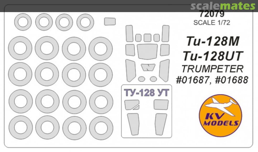 Boxart Tu-128M / Tu-128UT 72079 KV Models