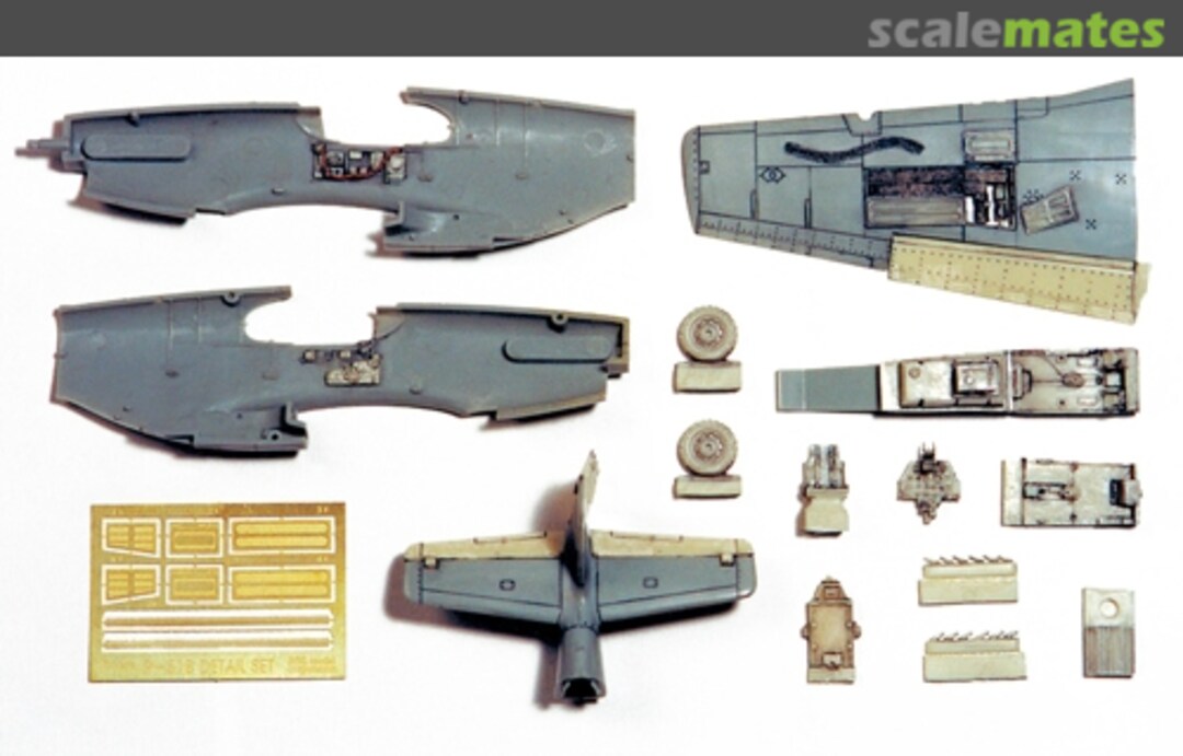 Boxart P-51B Mustang Detail Up Set MM098 SOL