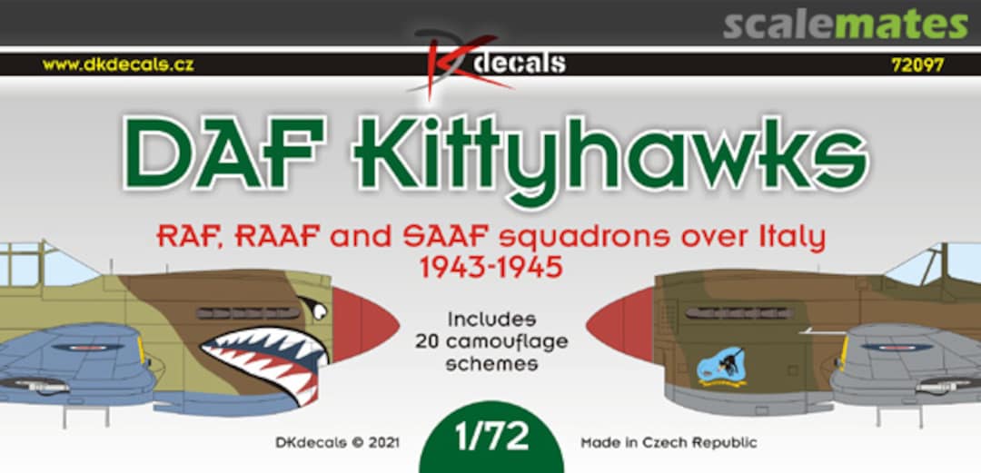 Boxart DAF Kittyhawks 72097 DK Decals