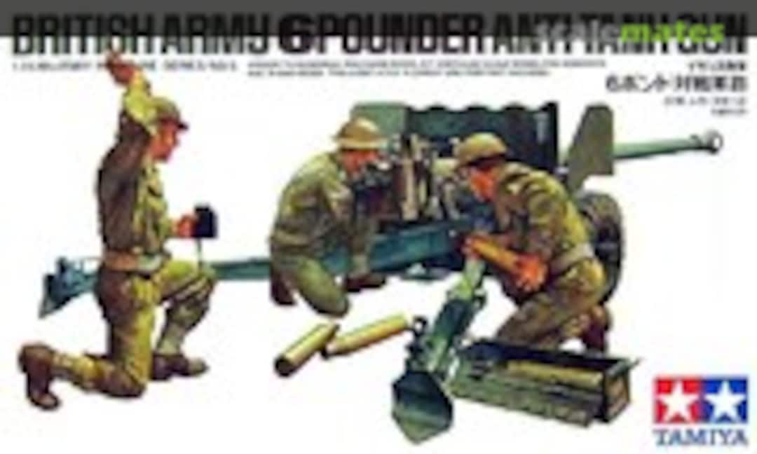 1:35 6 Pounder Anti-Tank Gun (Tamiya 35005)