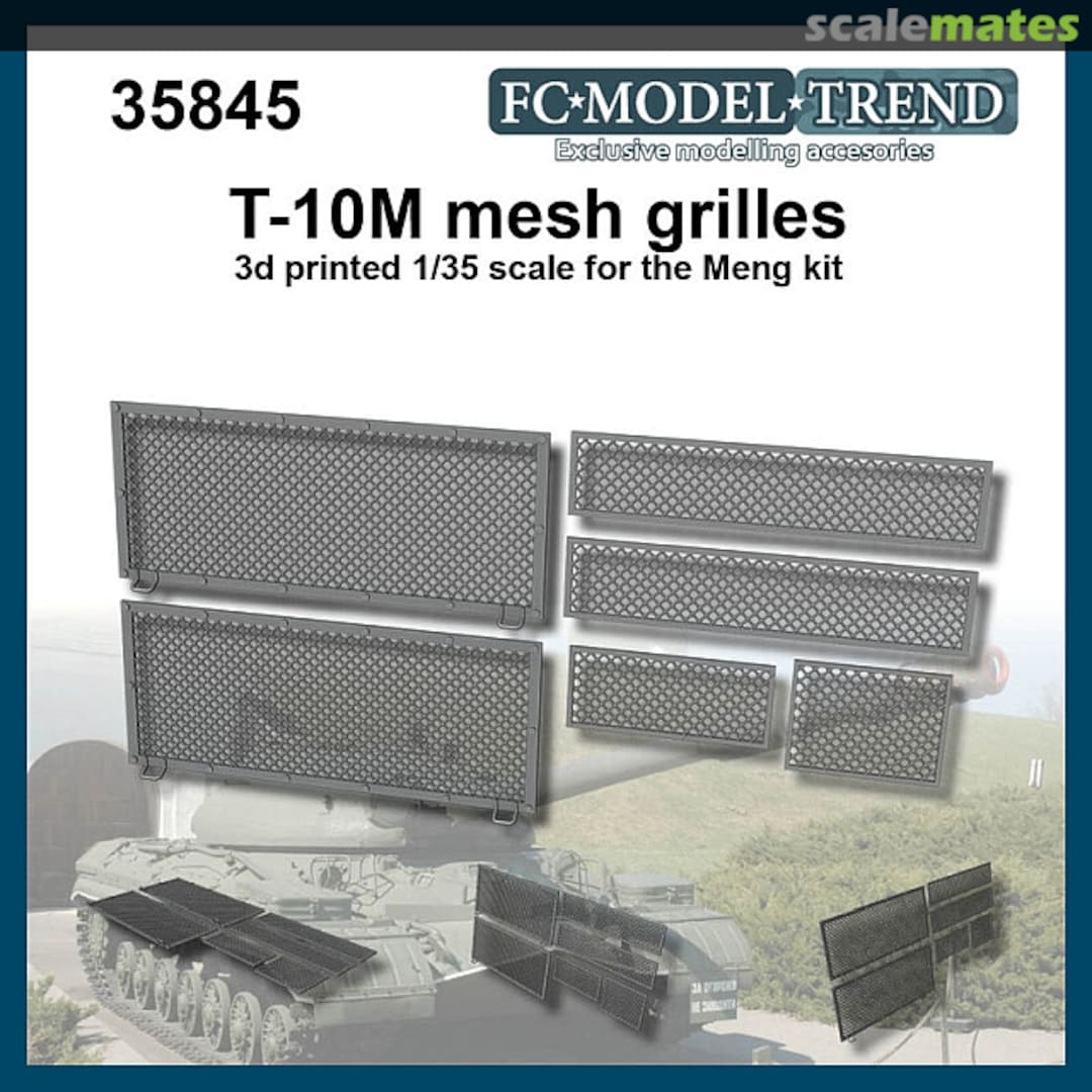 Boxart T-10M Mesh Grilles 35845 FC Model Trend