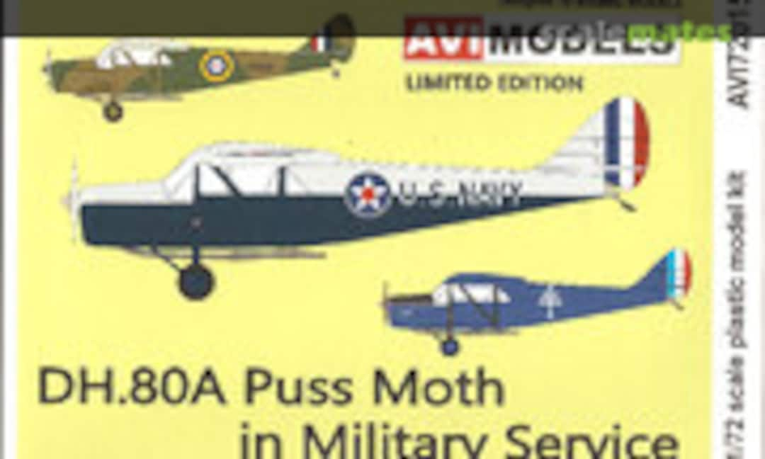 1:72 DH.80A Puss Moth in Military Service (AVI Models AVI72015)