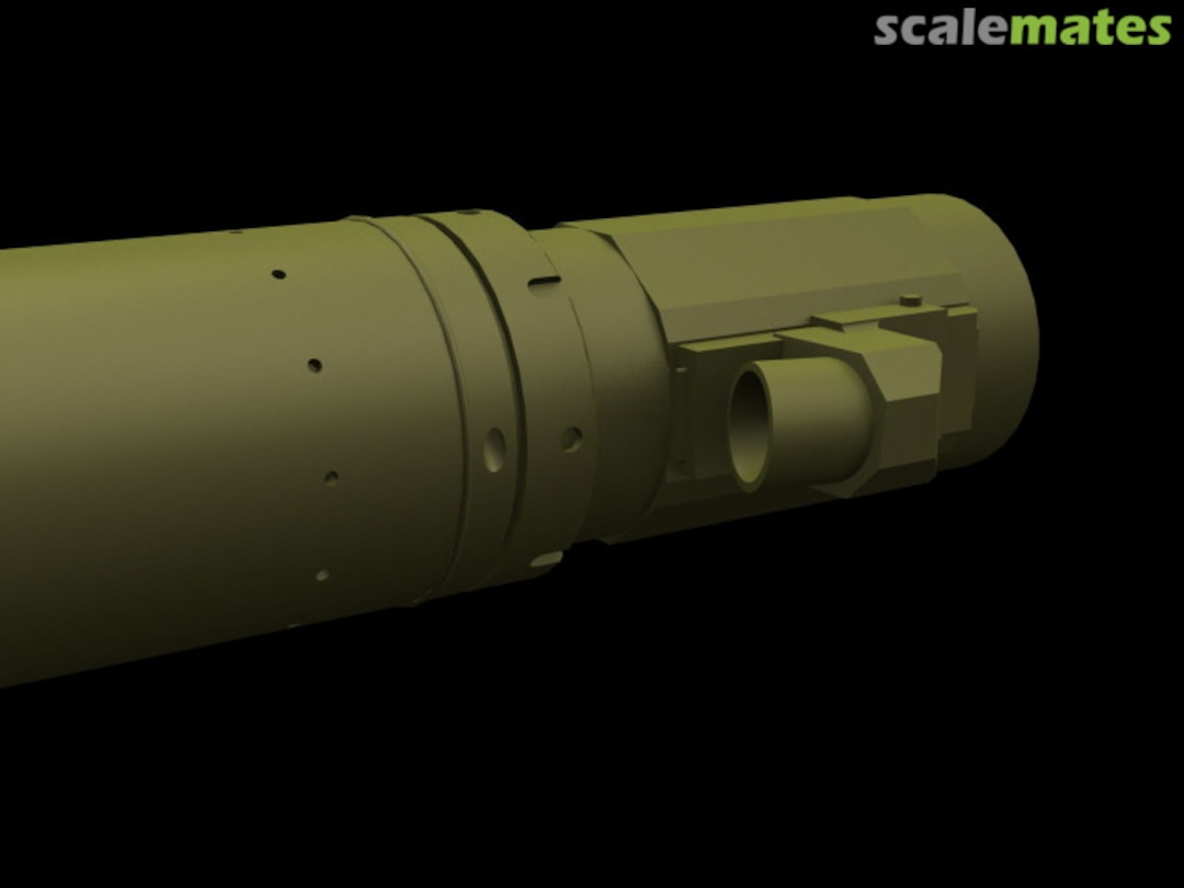 Boxart Rh-M 120 L55 Gun barrel for Leopard 2A6&7 MBT GB35-006 Panzer Art