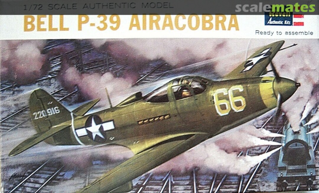 Boxart Bell P-39 Airacobra H-640 Revell