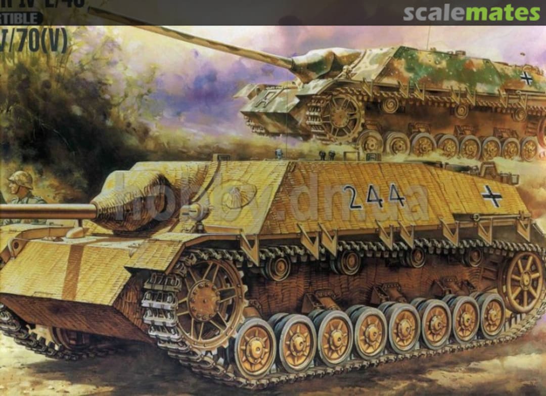 Boxart Jagdpanzer IV L/48 oder L70 (V) G-733 Gunze Sangyo