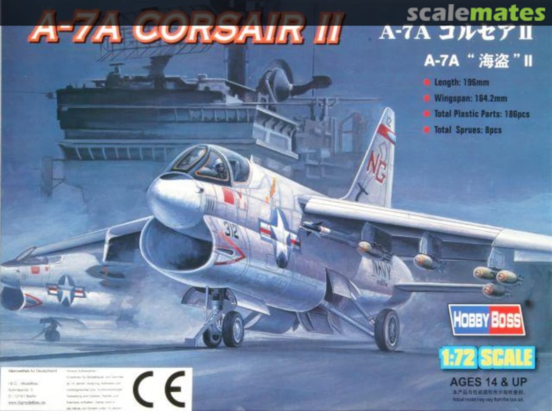 Boxart A-7A Corsair II 87201 HobbyBoss