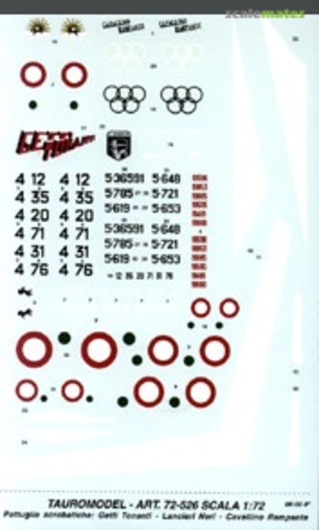 Boxart Pattuglie Acrobatiche 526 Tauro Model