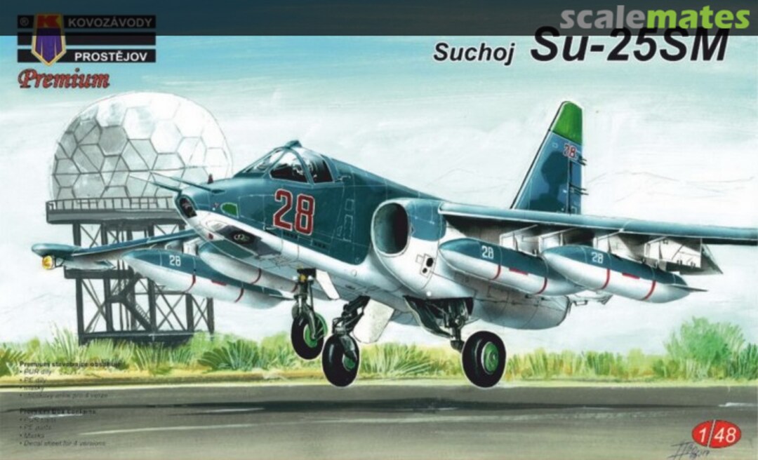 Boxart Su-25SM KPM4806 Kovozávody Prostějov