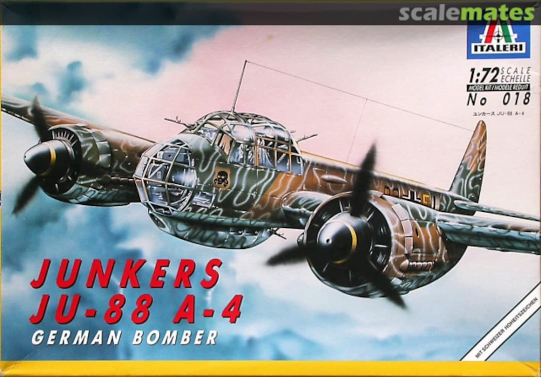 Boxart Junkers Ju-88 A-4 018 Italeri