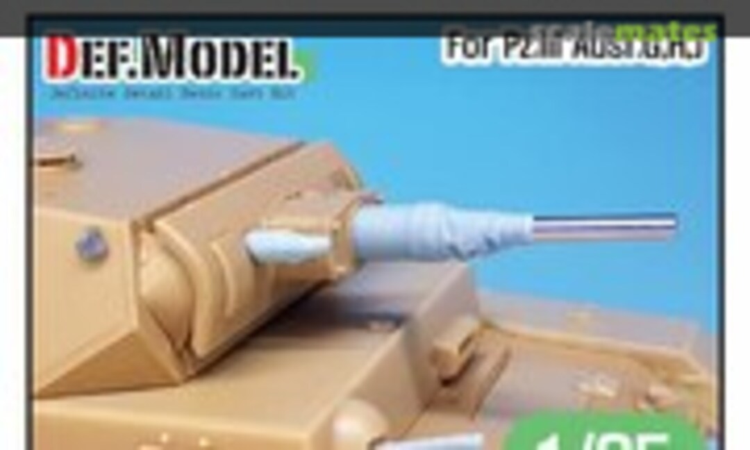 1:35 Pz.III 5cm Gun w\Canvas Cover (Def.Model DM35107)