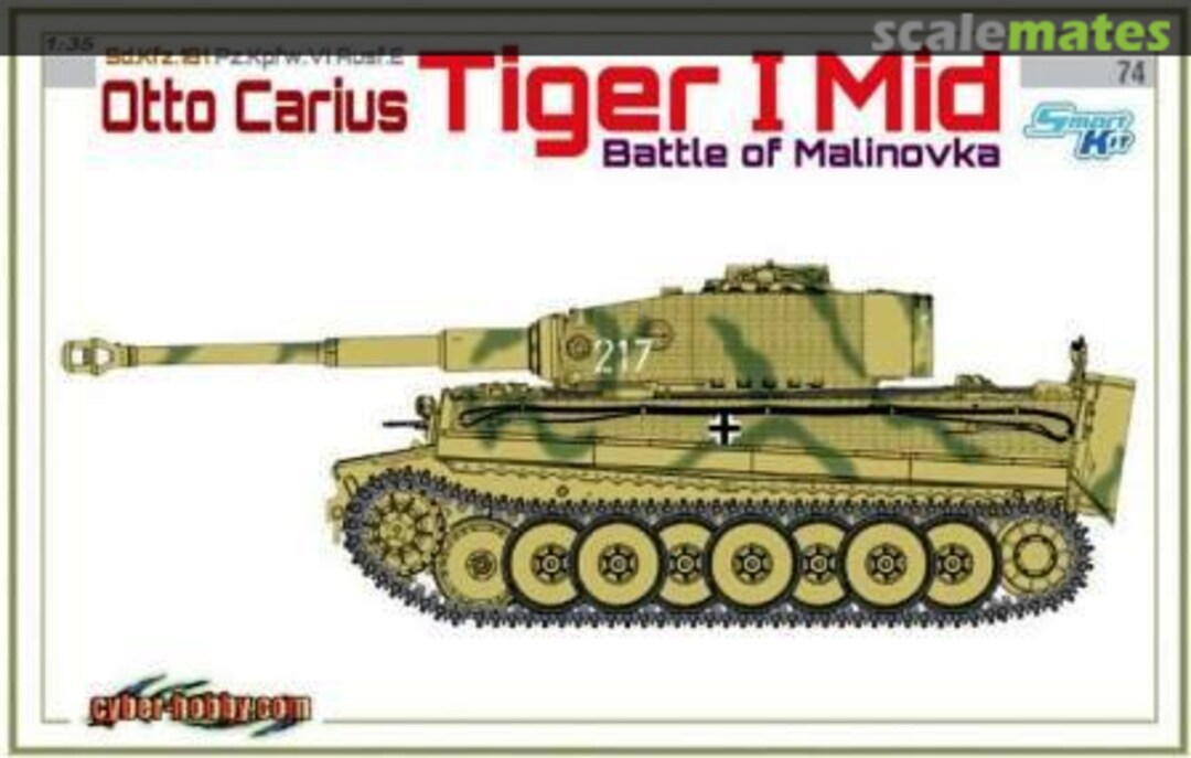 Boxart Tiger I 6763 Cyber Hobby