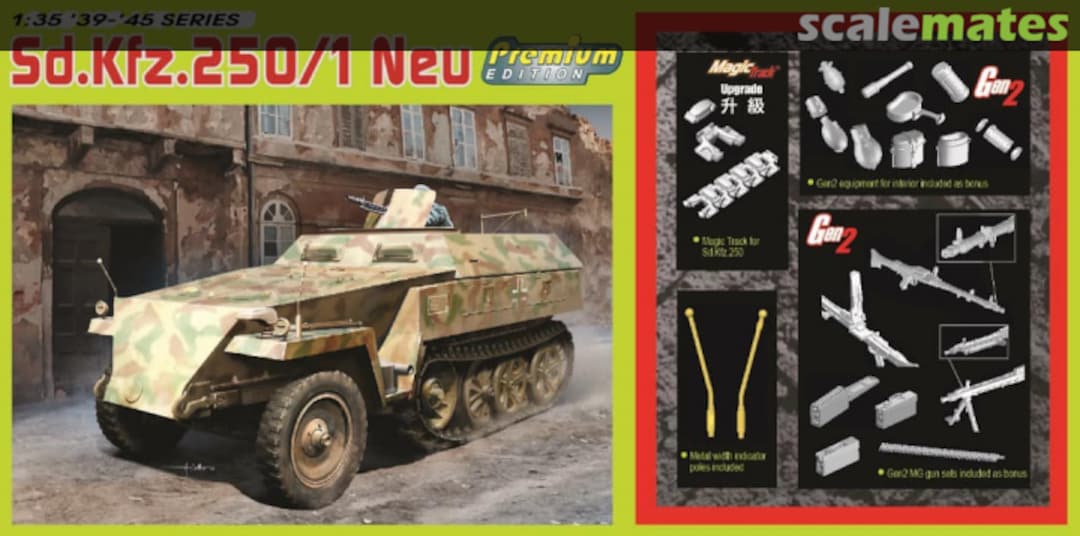 Boxart Sd.Kfz. 250/1 NEU 6476 Dragon