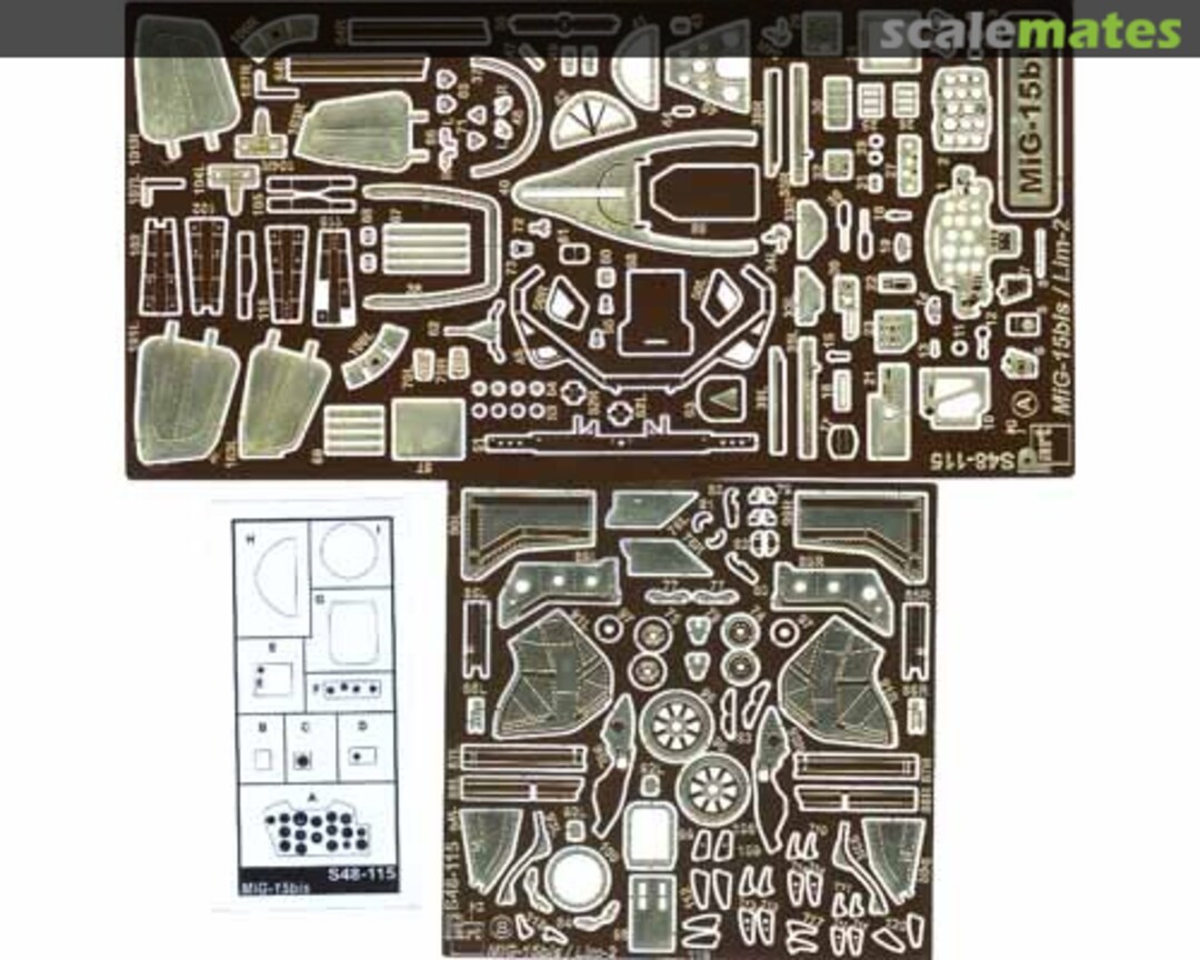 Boxart MiG-15bis/Lim-2 S48-115 Part