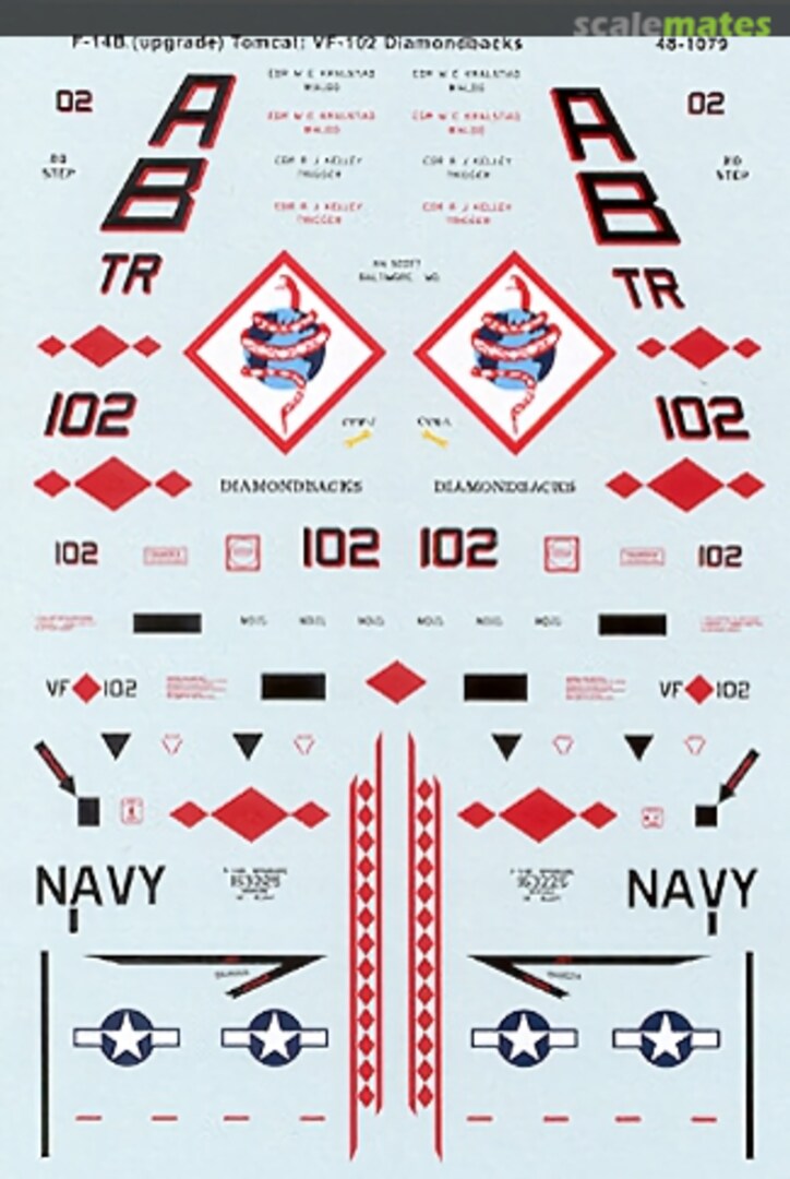 Boxart F-14B Tomcat (Upgrade) 48-1079 SuperScale International