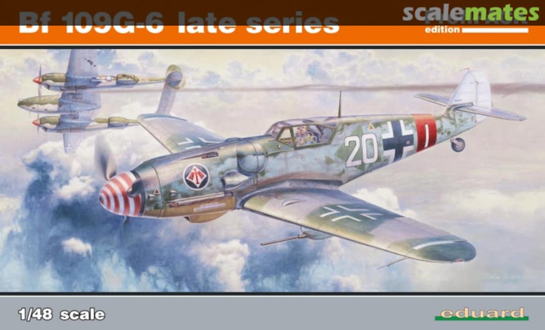 Boxart Bf 109G-6 late series 82111 Eduard