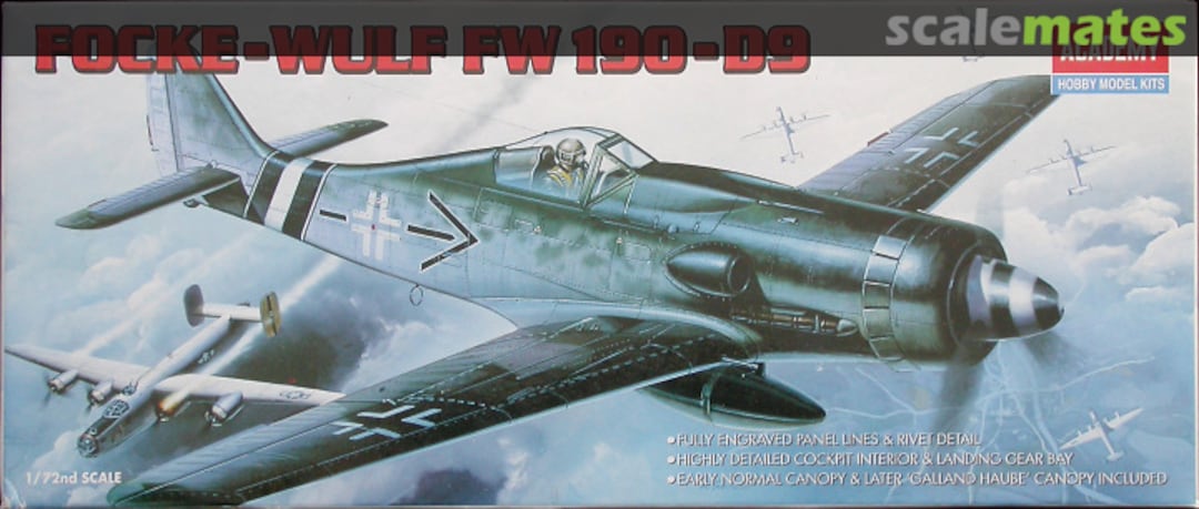 Boxart Focke-Wulf Fw 190-D9 1660 Academy