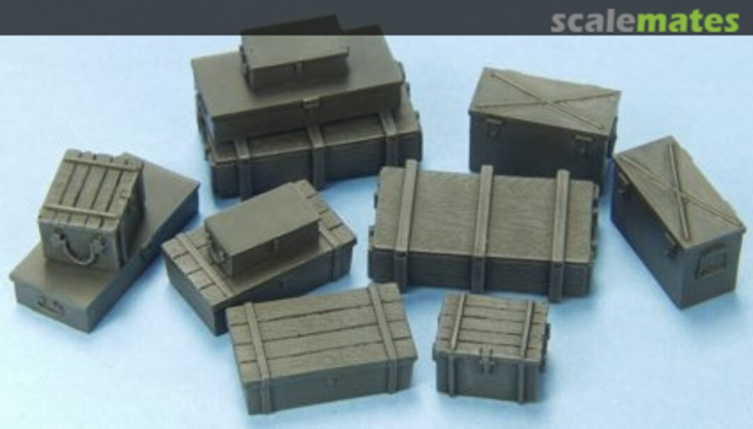 Boxart ITALIAN AMMO BOXES WWII A002 CRIEL.MODEL