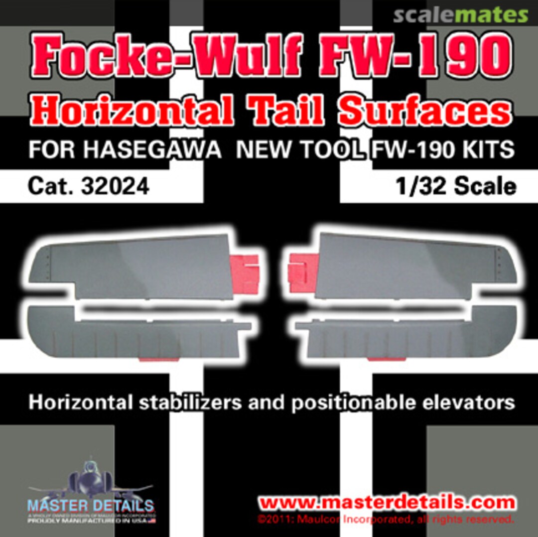 Boxart Fw 190 Horizontal Tail Surfaces 32024 Master Details