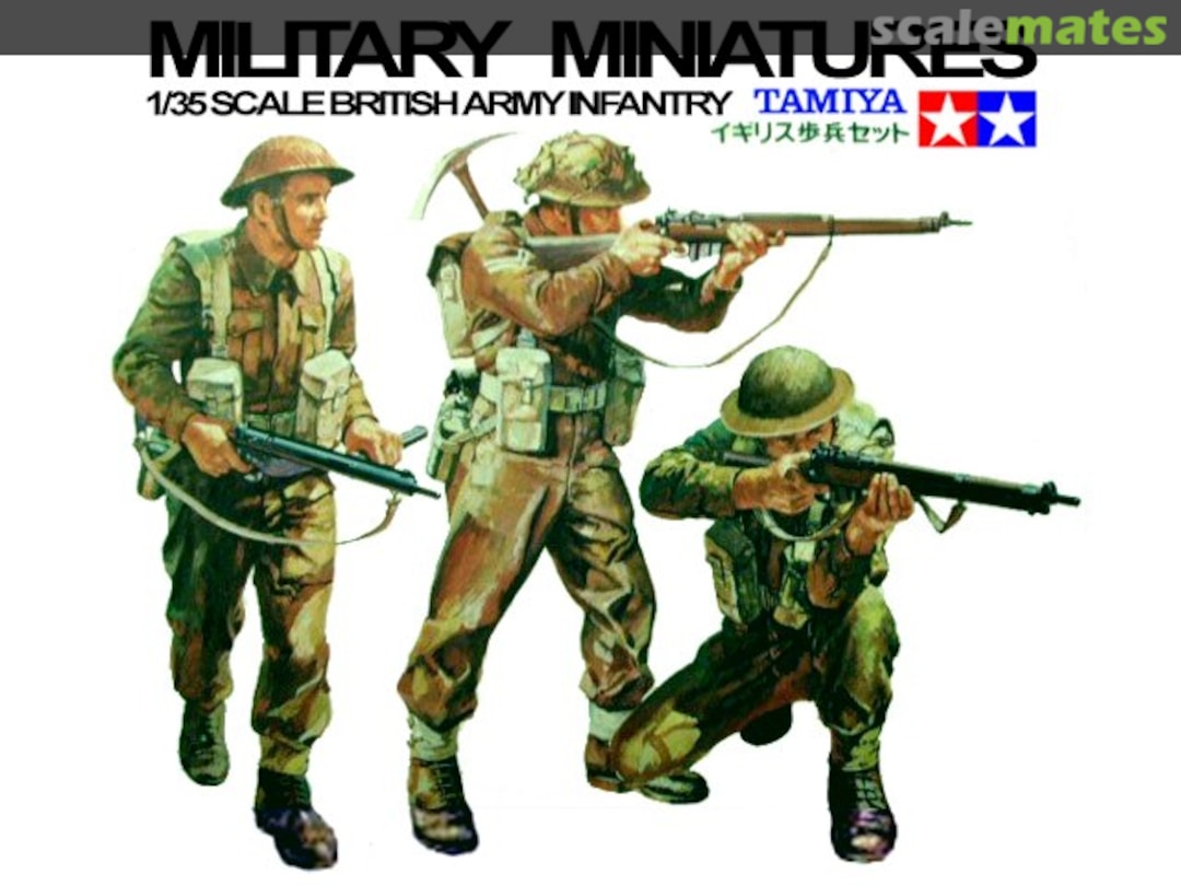 Boxart Army Infantry MM107 Tamiya