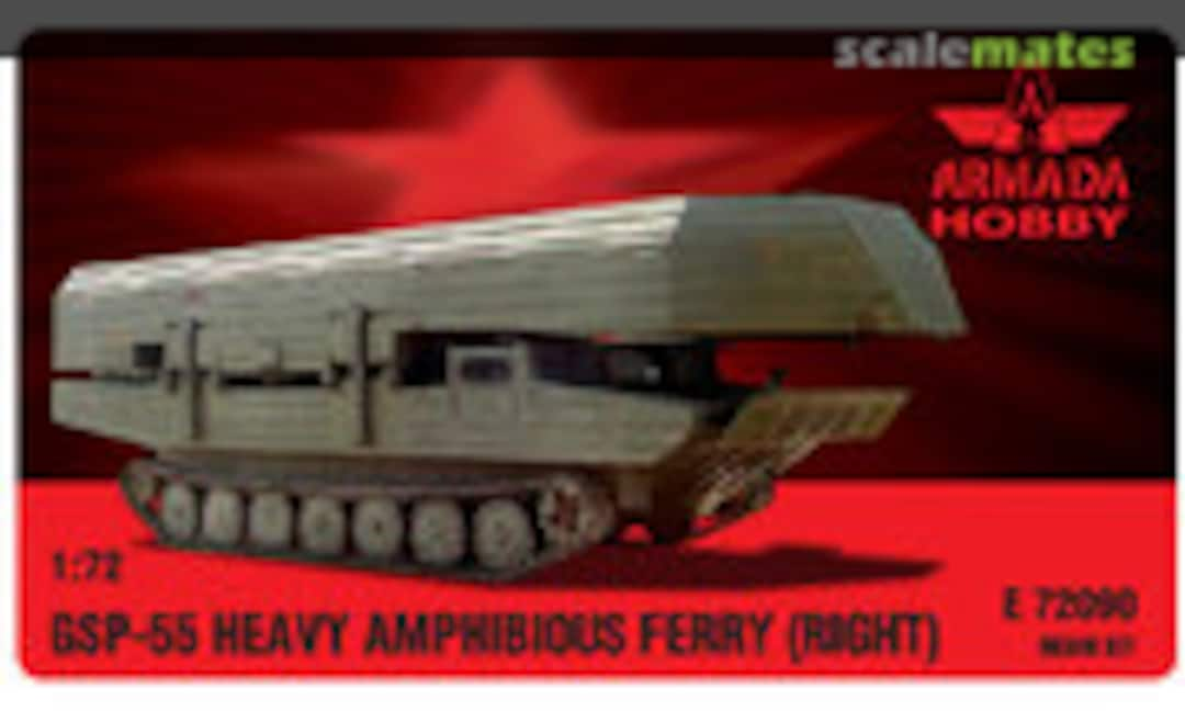 1:72 GSP-55 Heavy Amphibious Ferry (Right) (Armada Hobby E72090)